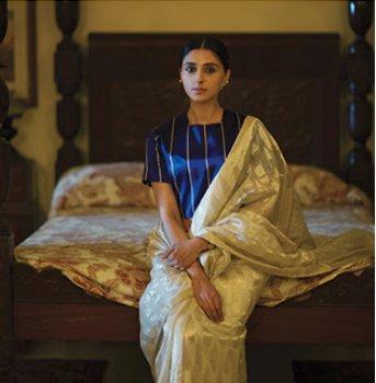 Pernia Qureshi and in Gorgeous Chanderi Silk and Banaras Brocades