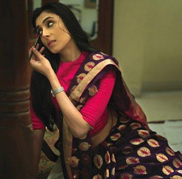 Pernia Qureshi and in Gorgeous Chanderi Silk and Banaras Brocades