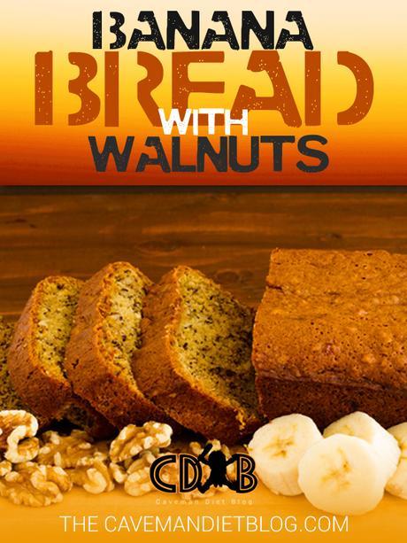 Paleo Breakfast Banana_Bread_with_Walnuts Recipe Main Image