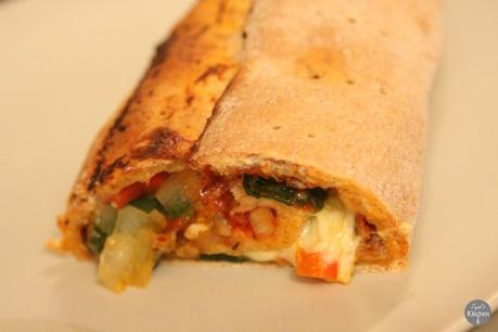 Healthy Oat-Wholemeal Pizza Roll Ups
