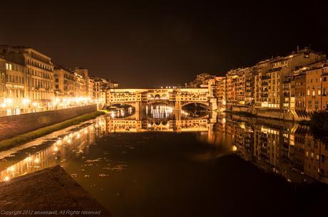 Ponte Vecchio at night