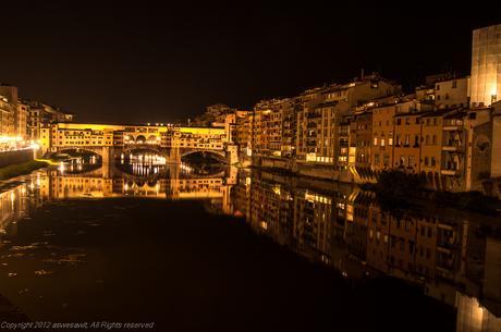 The Arno and Ponte Vecchio