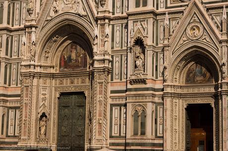 Front entrance to the Florence Cathedral