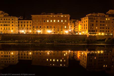 Florence at night