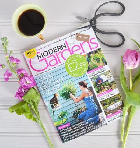 New magazine, 'Modern Gardens' is full of inspirational design and style ideas.