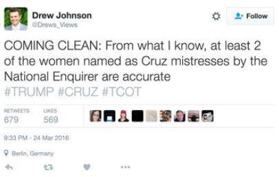 Washington Times confirms 2 of Cruz's mistresses