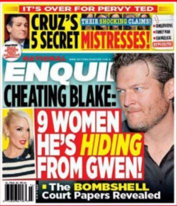 National Enquirer cover on Ted Cruz