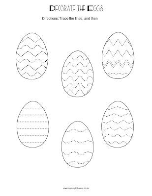 Decorate The Egg & Free Printable