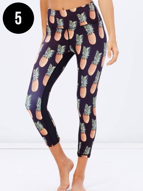 L'urv Pineapple Juice Leggings from The Iconic.