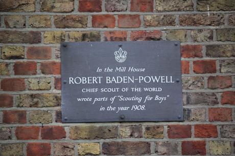 #plaque366 Baden Powell at The Mill House, #Wimbledon @WWindmillMuseum