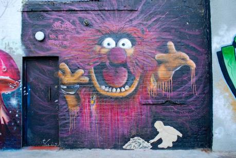 Gnashers Mural - Camden - North London