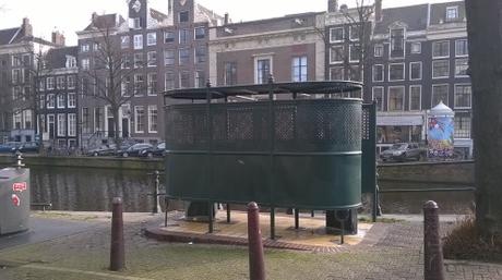 An Amsterdam pissoir