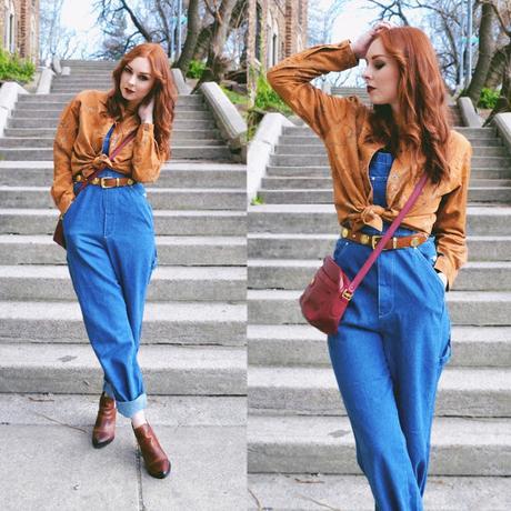How to style overalls / dungarees part 1