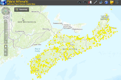 Nova Scotia Mi’kmaw Place Names Atlas