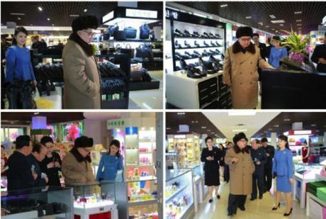 Kim Jong Un tours the Mirae Shop in Pyongyang (Photos: Rodong Sinmun/KCNA).