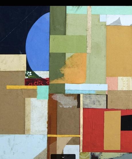 Abstract Geometric Collage By Katie Dougherty