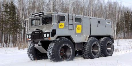 Russian Team Designs Vehicle to Drive to the North Pole