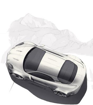 Alpine car sketch by Deyan Denkov