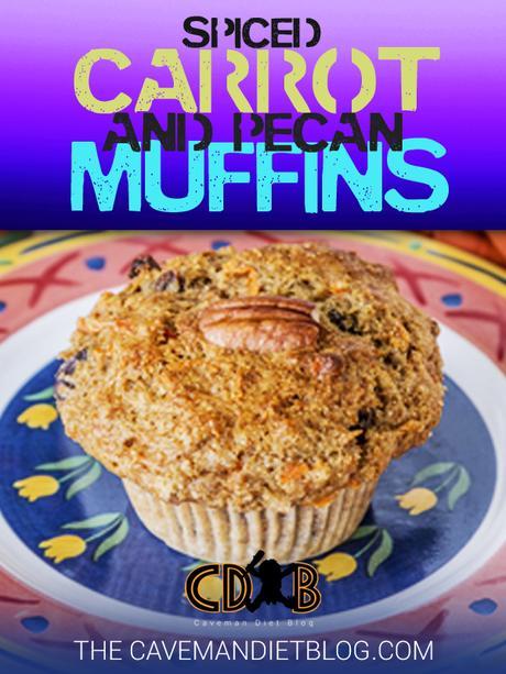 Paleo Breakfast Carrot & Pecan Muffins Main Image