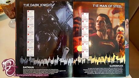 Singapore Post Releases New Batman v Superman: Dawn of Justice MyStamp Collection