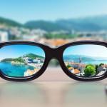 First auto-focus eyeglasses have been developed focused glasses city coast shape