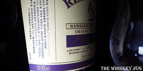 Redbreast All Sherry Single Cask Label