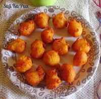 Suji Ka Pua(Sweet Semolina Fritters),pua Sweet Recipes Traditional Sweet Recipes Indian Regional  RecipesNorth  Indian Recipes Suji, Suji Ka Pua, 