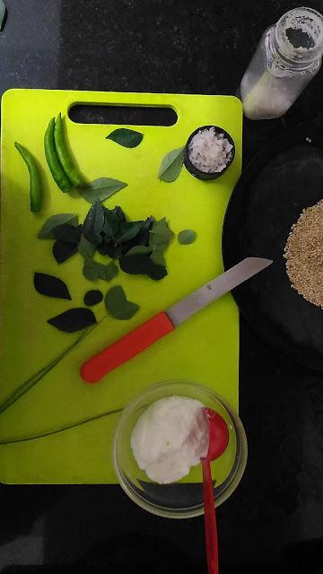 Ragi and Whole Wheat Savory Biscuits with Curry Patta and Sesame Seeds