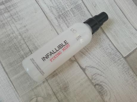 L'OREAL INFALLIBLE FIXING MIST REVIEW