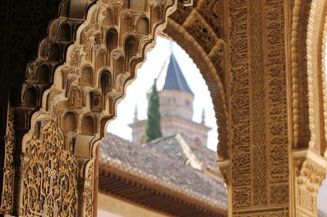 Close-up of the Alhambra, Granada