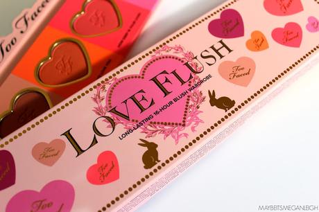 Too Faced Love Flush Blush Wardrobe