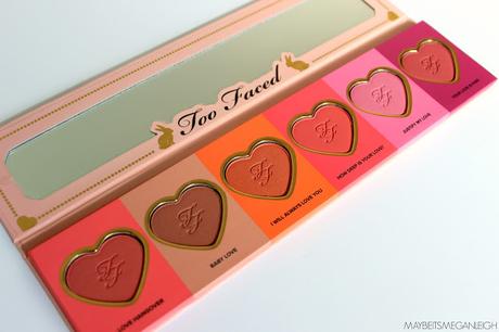 Too Faced Love Flush Blush Wardrobe