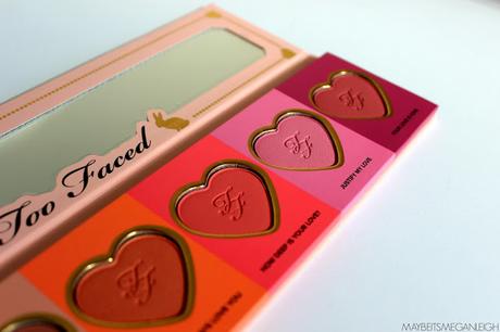 Too Faced Love Flush Blush Wardrobe