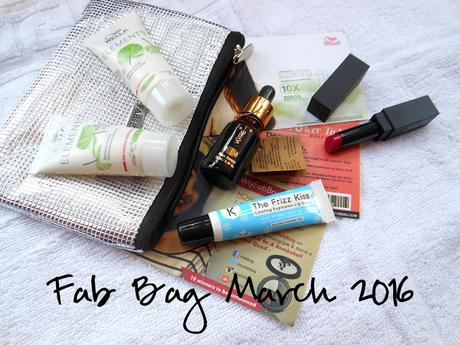 Fab Bag March 2016 Edition with Sugar It’s A-Pout Time! Vivid Matte Lipstick