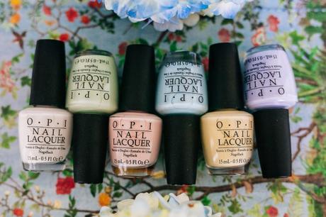 Amy Havins shares the new OPI Soft Shades Pastels nail colors.