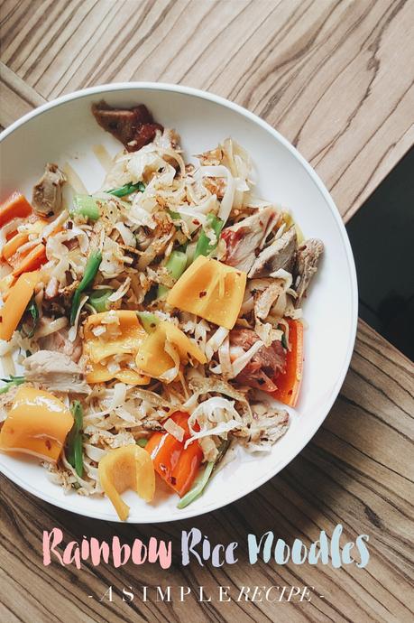 A Rainbow Rice Noodle Recipe