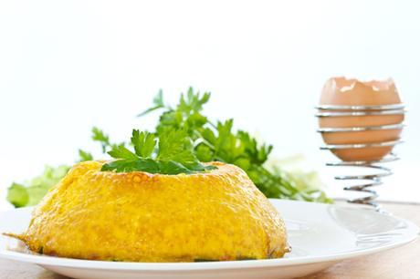 Paleo Breakfast Oven Baked Omelet Featured Image