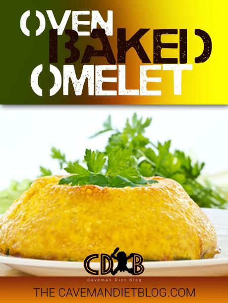 Paleo Breakfast Oven Baked Omelet Main Image