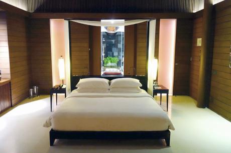 Bedroom at Park Hyatt Maldives