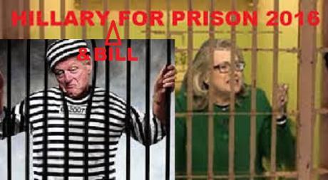 Bill & Hillary for prison 2016