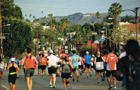 Los Angeles Marathon official program – Sunset & Benton