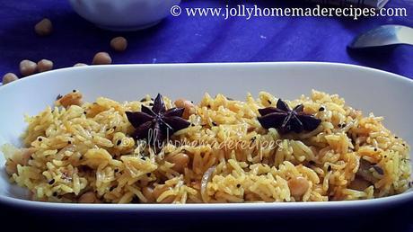 Achari Chana Pulao Recipe, How to make Pickled Kabuli Chana Pulao Recipe | Pulao Recipes