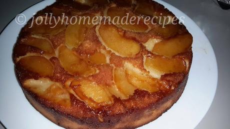 Apple-Cinnamon Upside-Down Cake | Apple Upside-Down Cake Recipe