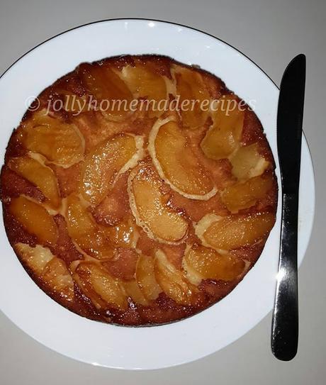 Apple-Cinnamon Upside-Down Cake | Apple Upside-Down Cake Recipe