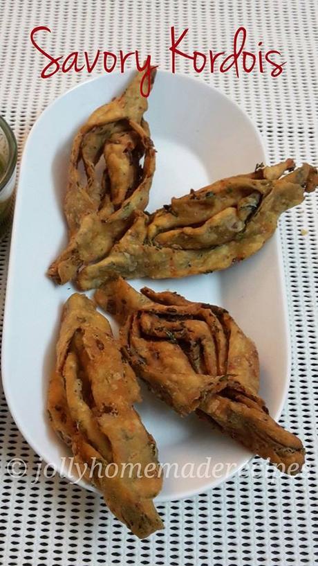 Savory Kordois - Assamese Snack, How to make Assamese Savory Kordois Snack