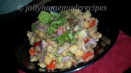 Healthy Chickpeas Salad Recipe | Salad Recipes