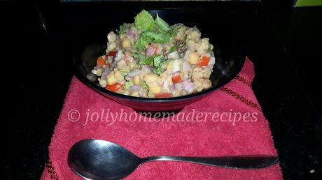 Healthy Chickpeas Salad Recipe | Salad Recipes