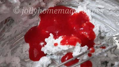 Eggless Strawberry Mousse Recipe, How to make Quick Strawberry Mousse