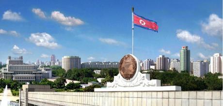 SPA Presidium Holds Plenary Meeting The top of Mansudae Assembly Hall in central Pyongyang where the Supreme People's Assembly meets (Photo: NK Leadership Watch file photo).