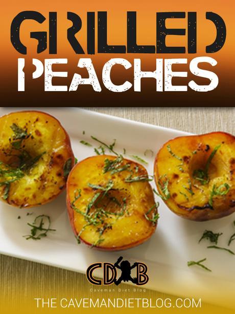 Paleo Breakfast Grilled Peaches Recipe main Image